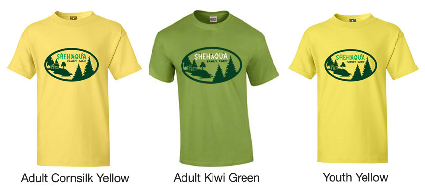 Mockup image of the 2015 t-shirts